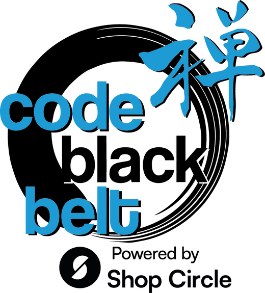Code Black Belt Logo