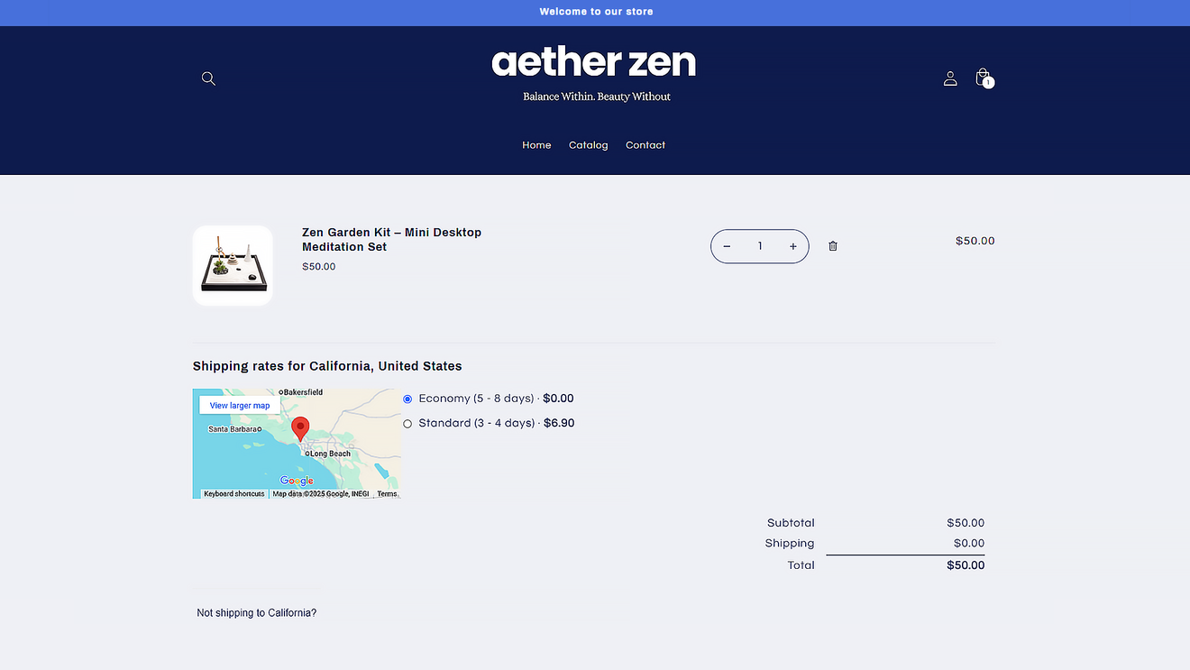 Shipping Rates Calculator Plus feature