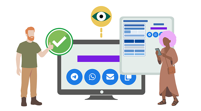 Customize in real time with Live Preview for Keep & Share Your Cart