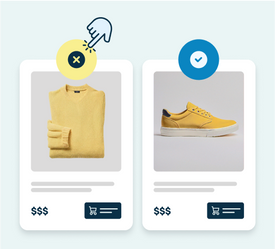 Exclude specific products from recommendations feature