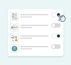 Flexible recommendation types feature