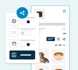 Enable and disable social networks easily feature